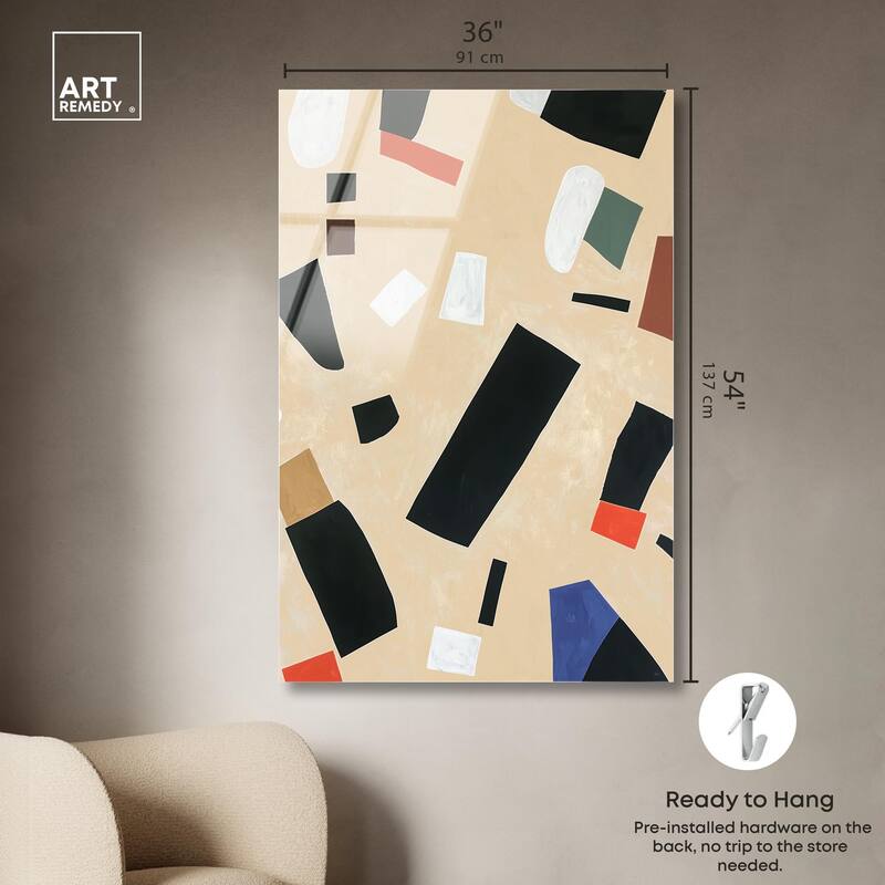 Mindscape Mosaic I Acrylic by Art Remedy, Ready to Hang