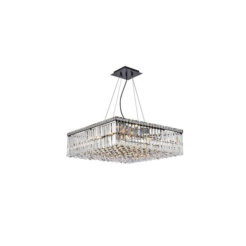 Maxine 24 Inch Chandelier - 24 Inch - Black