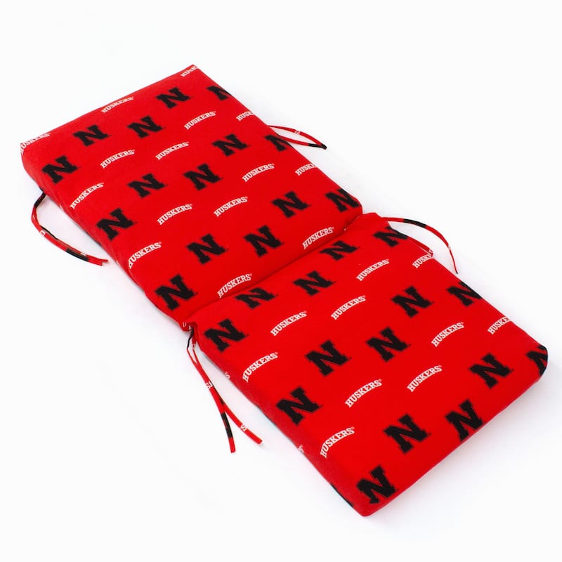 Nebraska Cornhuskers 2pc Chair Cushion