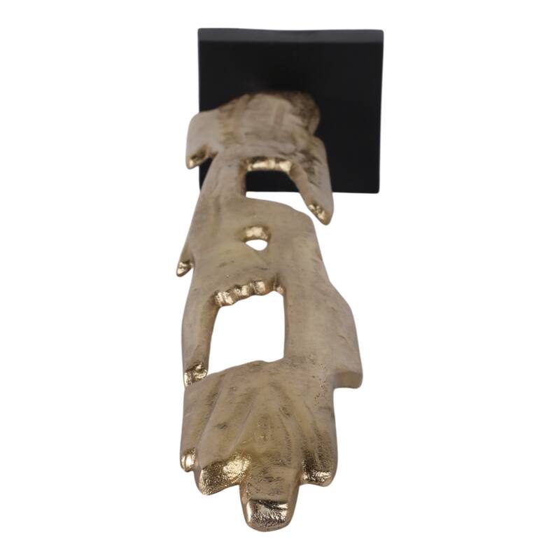 Metal Acrylic Sculpture Post Modern Decorative Figurine for Home Decor