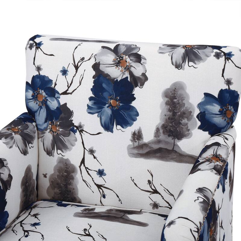 Multicolor Fabric Club Chair