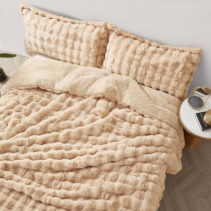 Snowball® Chunky Bunny - Coma Inducer® Oversized Comforter Set - Holland Lop Tan