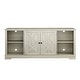 preview thumbnail 29 of 43, 70-inch Extra-Wide Rustic TV Stand for 80" TVs - Natural Wood Finish