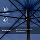 preview thumbnail 3 of 3, North Bend7.5 Foot Crank Lift Auto Tilt Patio Umbrella Outdoor Rated Acrylic Fabric by Havenside Home