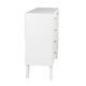 preview thumbnail 7 of 19, Prepac Milo Mid-Century Modern 4 Drawer Combo Dresser, Chest of Drawers With Door, Contemporary Bedroom Furniture