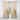 Designart "Graceful Minimalism Beige and Gold muted art" Minimalism Curtain - Blackout Abstract Curtain - 1 Panel