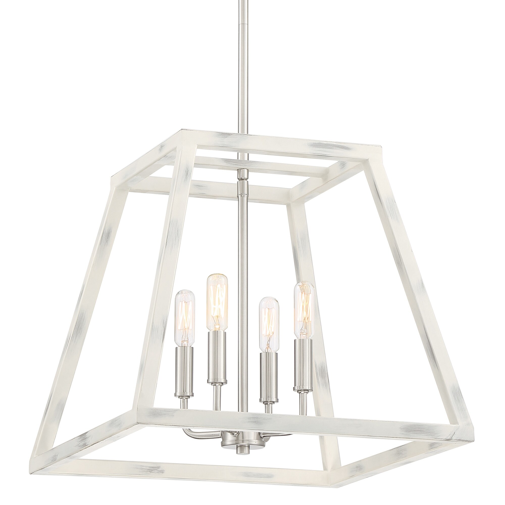 Designers Fountain 94954  Rhode 4 Light 16" Wide Chandelier - Chandeliers For Bedrooms by Overstock.com