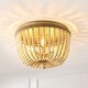 preview thumbnail 2 of 5, SAFAVIEH Lighting Alodia Chandelier - 15" W x 15" D x 11" H