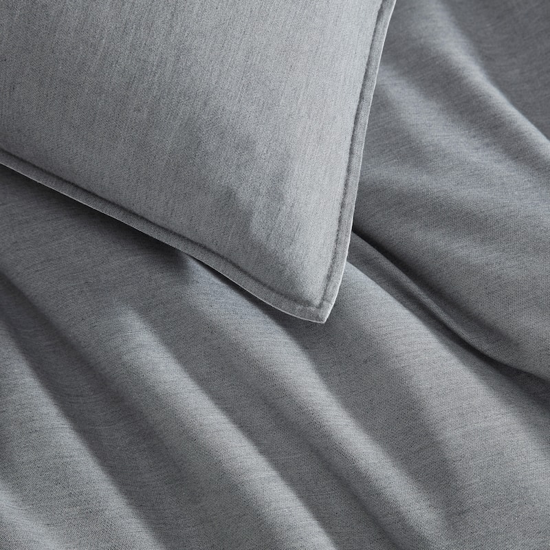 Calvin Klein Contrast Weave Reversible Duvet Cover Set