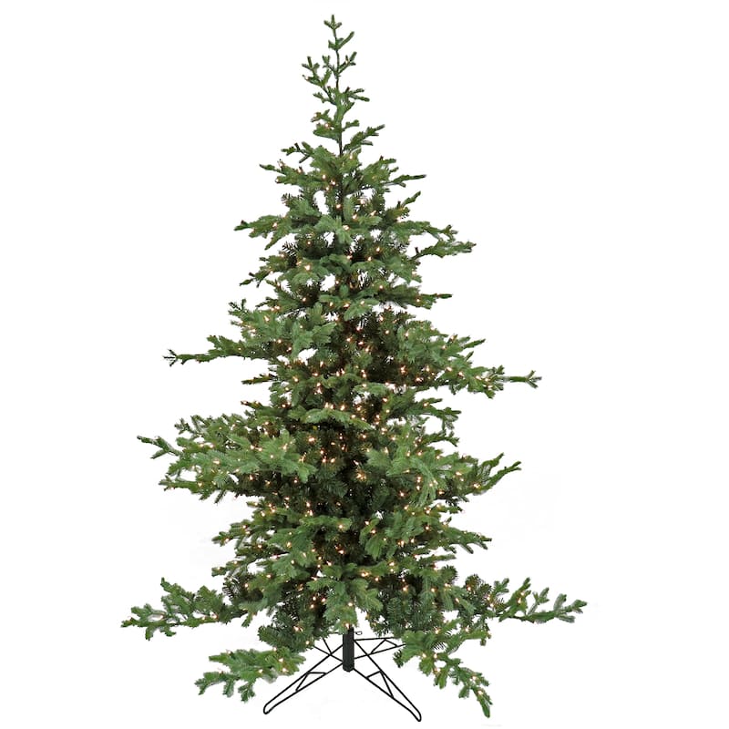 National Tree Company 9 ft. Pre-Lit Decorator Tree, 1100 Clear Lights- UL with PowerConnect - 9 Foot