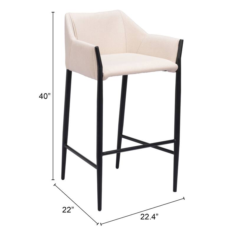 Andover Barstool Beige