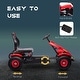 preview thumbnail 4 of 8, Adjustable Pedal Go Kart for Kids, 3-Wheel Pedal Car with Handbrake, Reverse Drive & Shock-Absorbing Rubber Tires, Ages 5-12