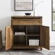 preview thumbnail 15 of 37, Middlebrook 30-inch Rustic Barn Door Accent Cabinet