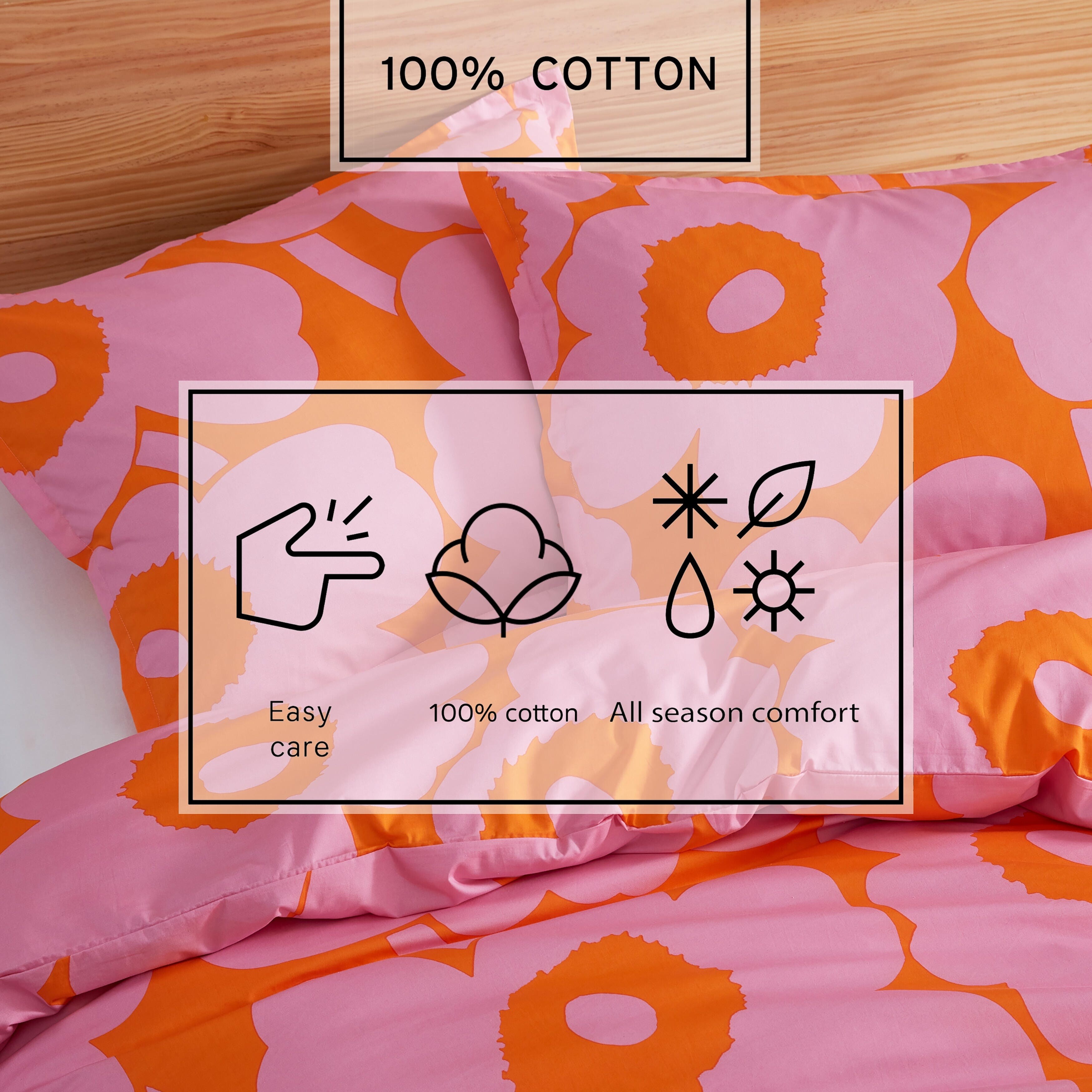 Marimekko Unikko Cotton Reversible Comforter Set - Overstock