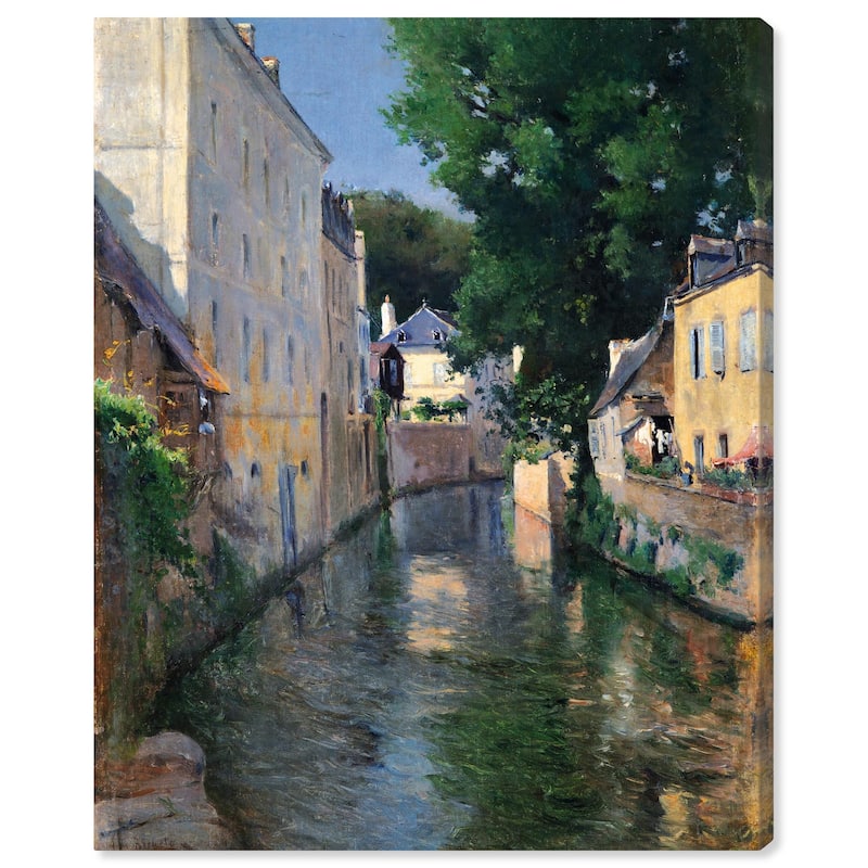 The River Isole Canvas by Art Remedy, Gallery Wrapped - 36" x 45"
