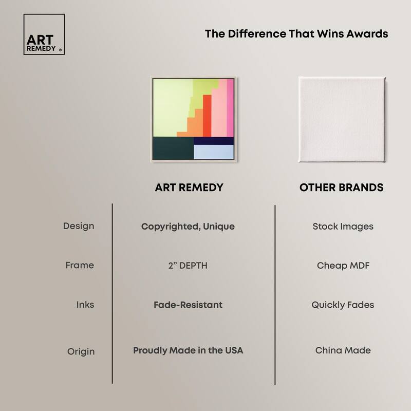 Rectilinear Rhapsody I Canvas by Art Remedy