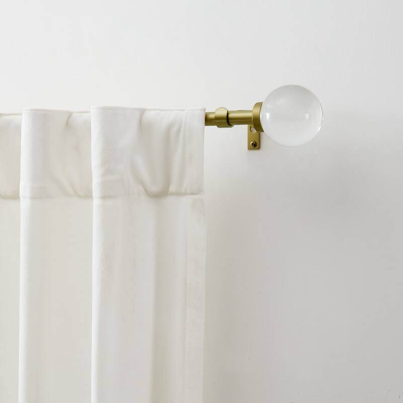 Martha Stewart Beaufort Window Rod and Finial Set