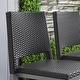 preview thumbnail 8 of 24, Plymouth Patio Aluminum 30-inch Outdoor Wicker Bar Stools (Set of 4) by Coruvs