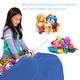 preview thumbnail 87 of 192, Kids' Stuffed Animal Storage Bean Bag Chair Cover or Toy Organizer