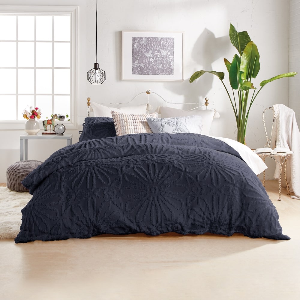 Peri Home Chenille Medallion Duvet Set
