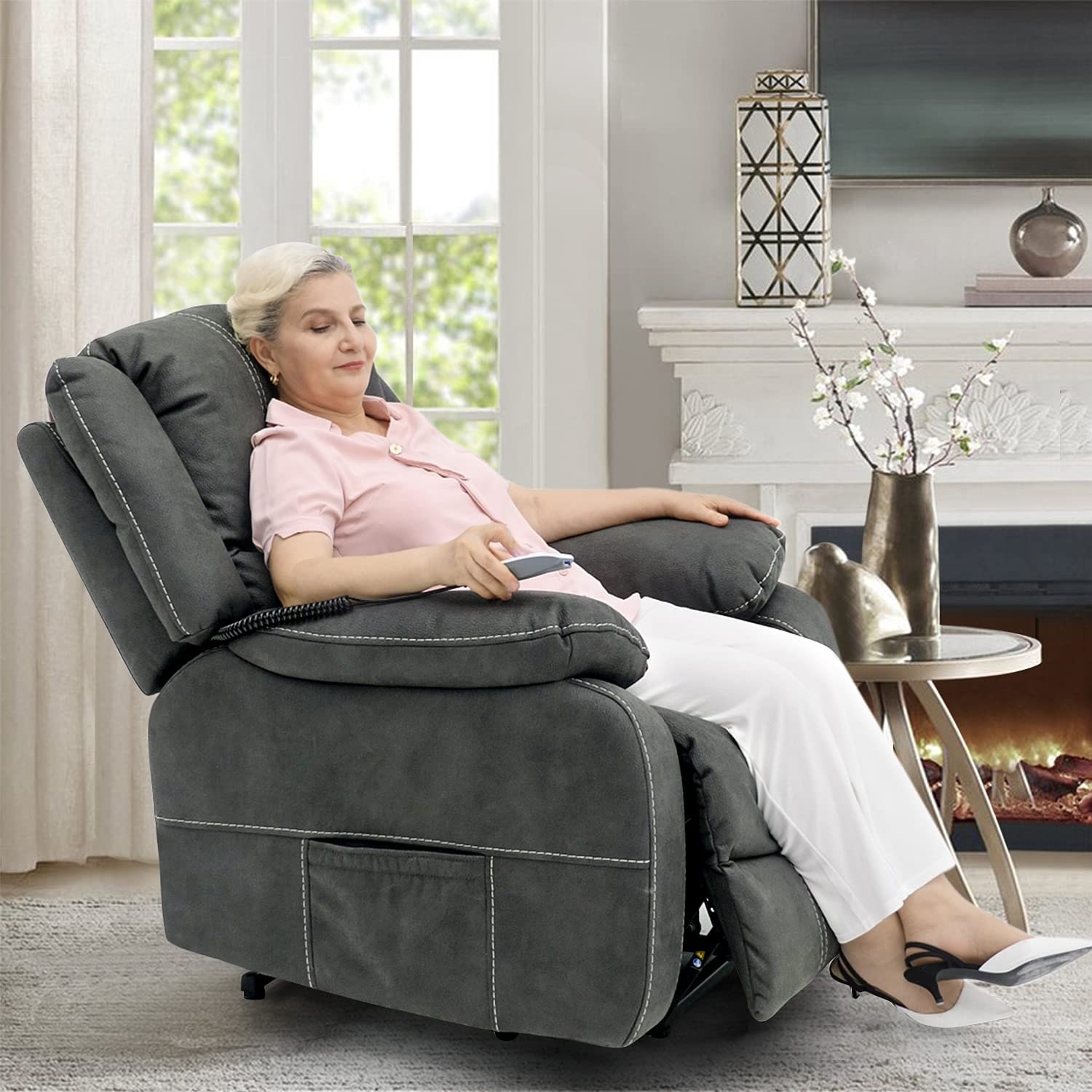 Qomotop store rocking chair