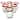 Dos Sueños Hand Blown Mexican Drinking Glasses - Set of 6 Red Rim Tumbler Glasses (10 oz each)