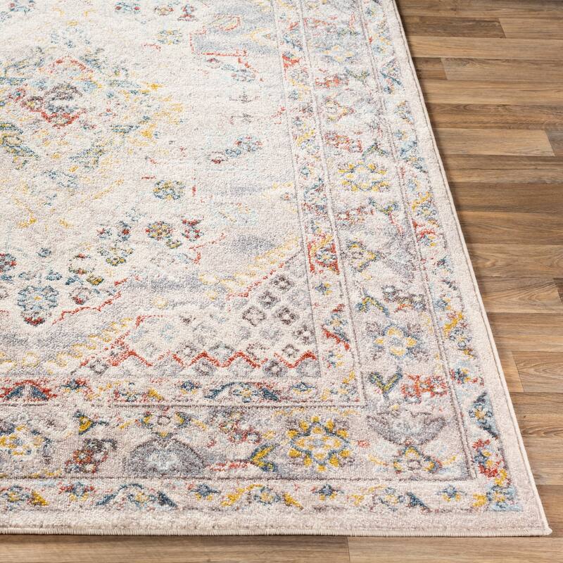 Artistic Weavers Elmas Traditional Persian Medallion Area Rug