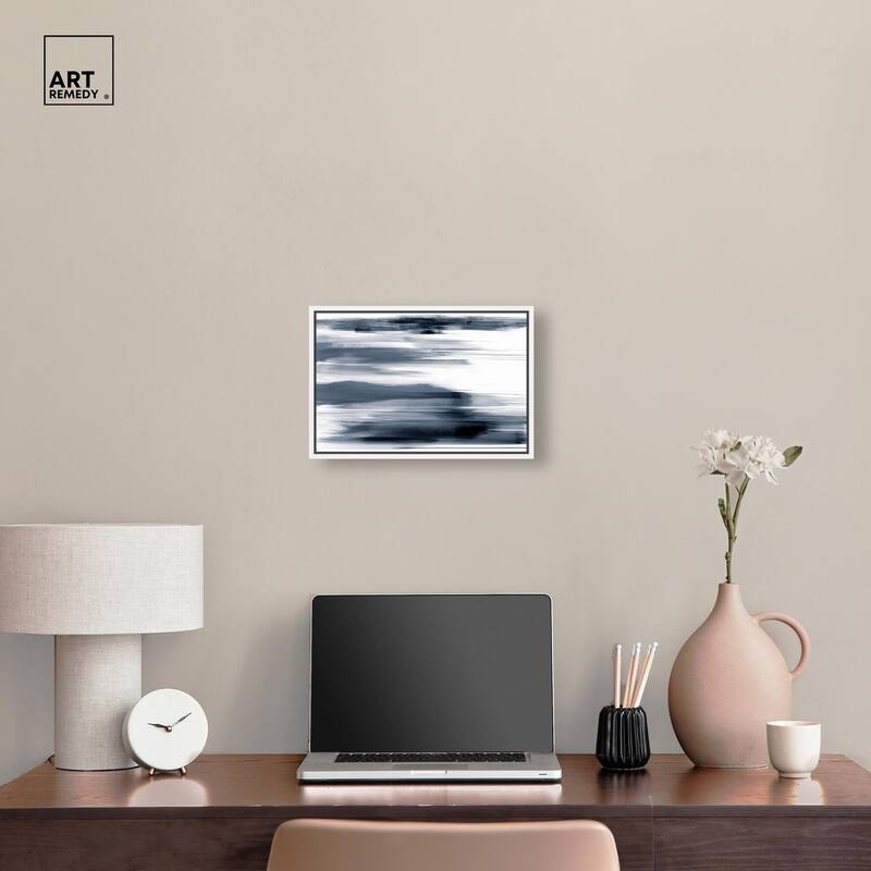 Blue Mirage Canvas by Art Remedy