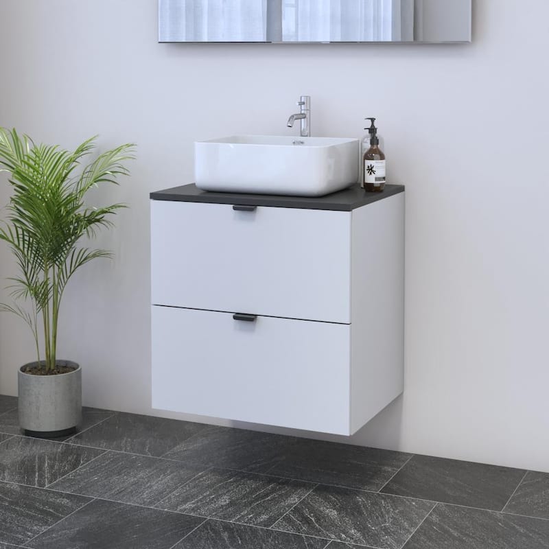 Ines 2S 60 Floating Bathroom Vanity (24" Width)