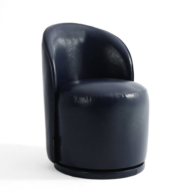 UIXE Modern Upholstered Swivel Armless Side Dining Chairs
