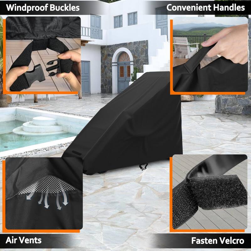 Waterproof Durable Outdoor Furniture Cover Lounge Chair Cover
