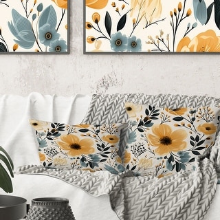 Whimsy Yellow Design Designart