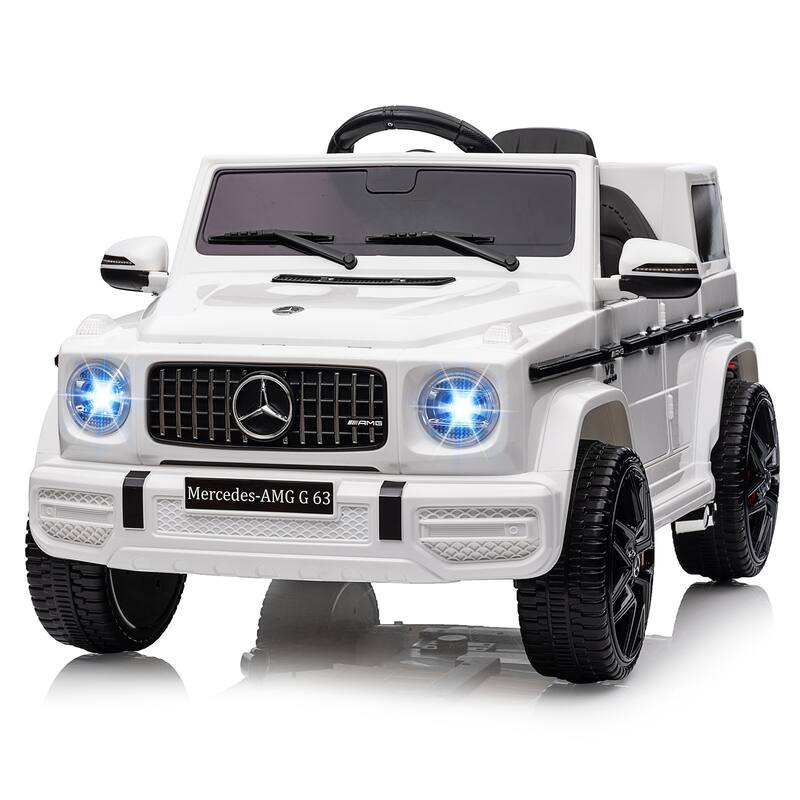 Electric Licensed Mercedes-Benz Ride on Toy Car for Kids Best Gifts - White