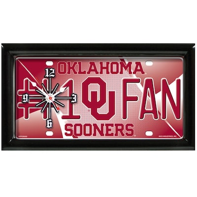 Ok Sooners Clock