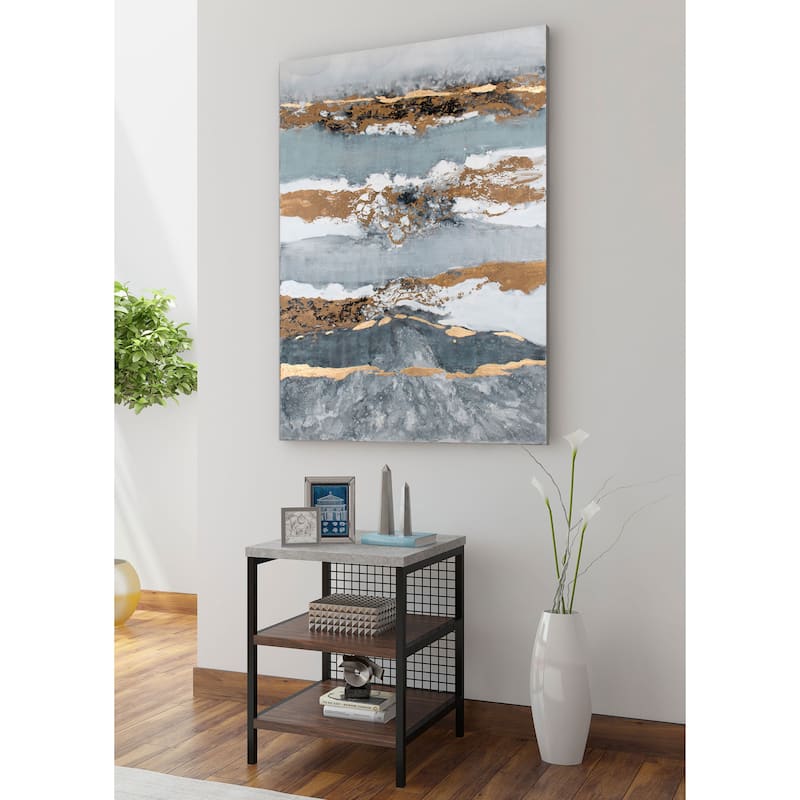 Shimmering Light Hand Painted Canvas - Small Framed