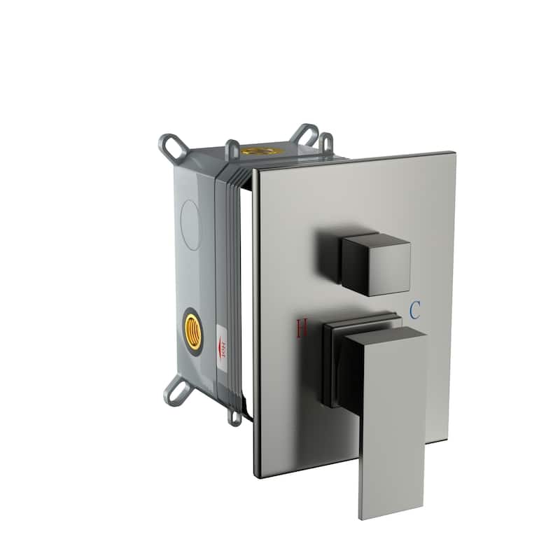 Wall Mounted Dual Shower Head Shower Set