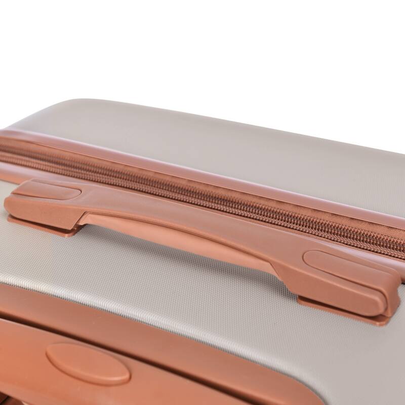 New Model ABS Hardshell 3 Piece Luggage Sets, Lightweight Durable Suitcase with Spinner Wheels and TSA Lock, for Travel