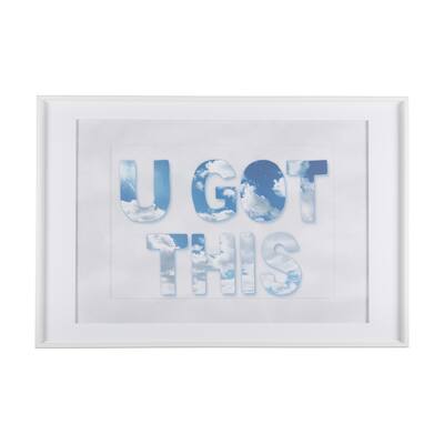 Simple Voice -This Framed Art Print