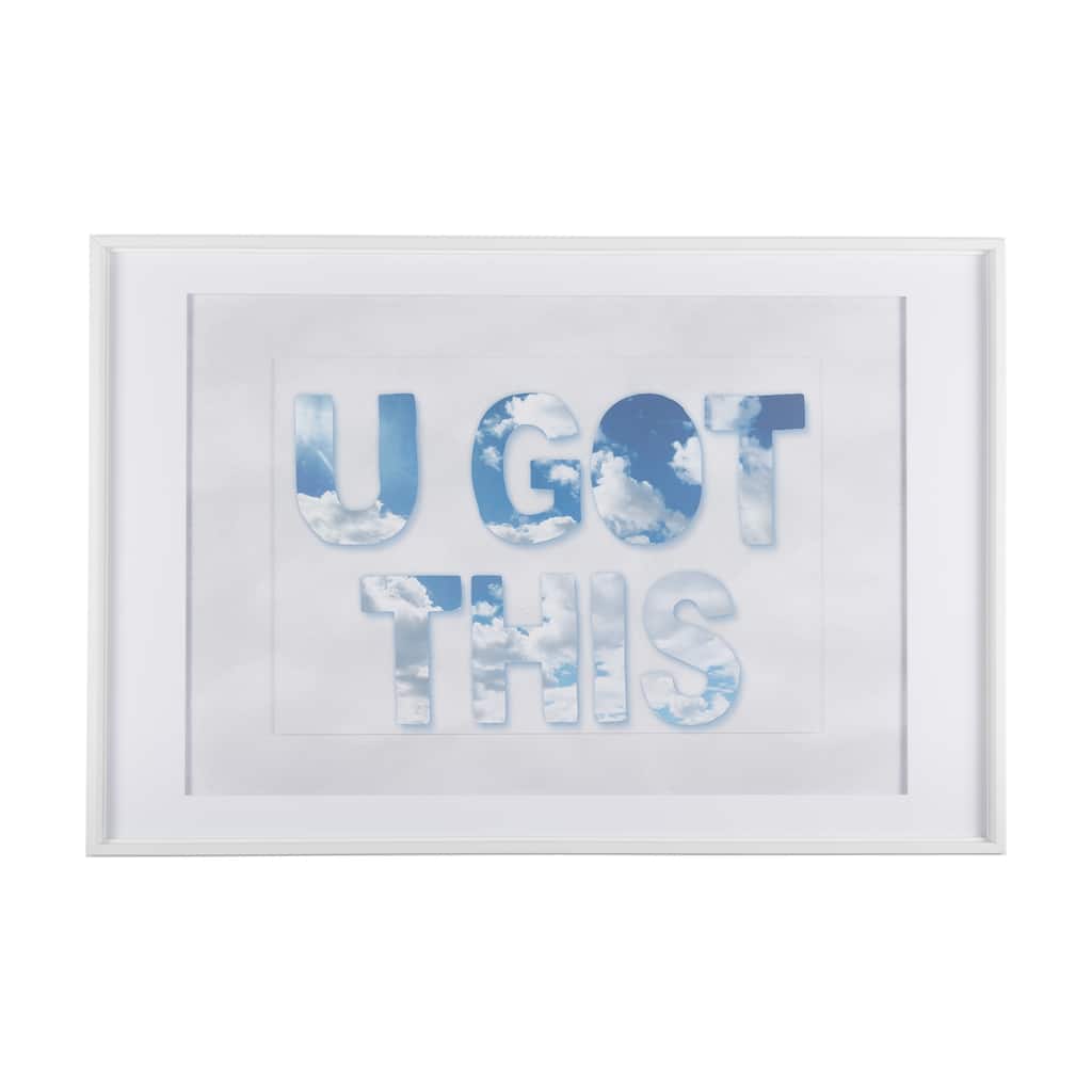 Simple Voice -This Framed Art Print