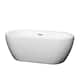 Option White / Polished Chrome Trim