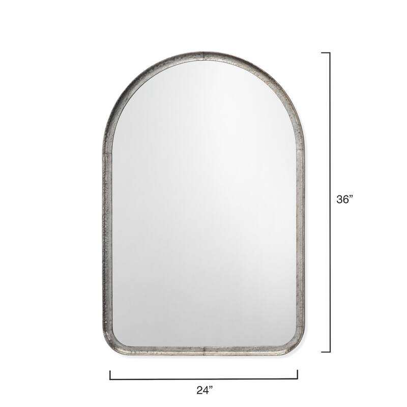 Alden Décor Kate Arched Iron Mirror
