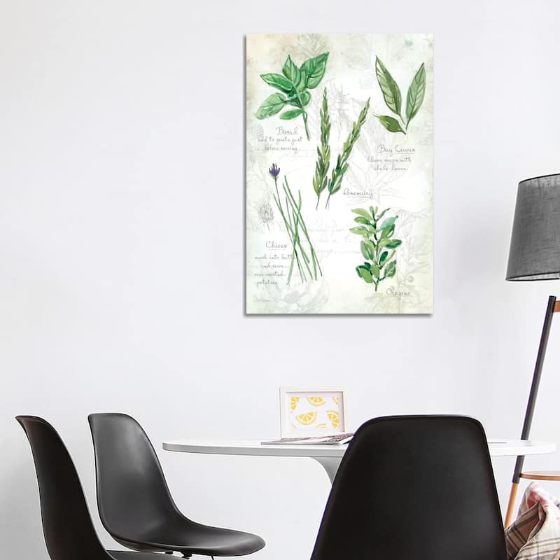 iCanvas "Fresh Herbs I" by Carol Robinson Canvas Print - 40x26x1.5