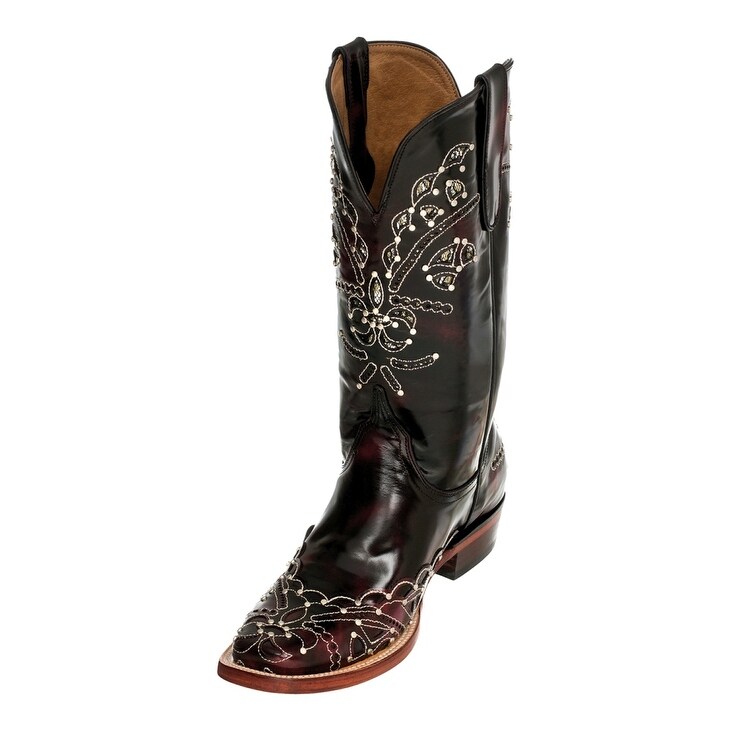 ferrini women's square toe boots
