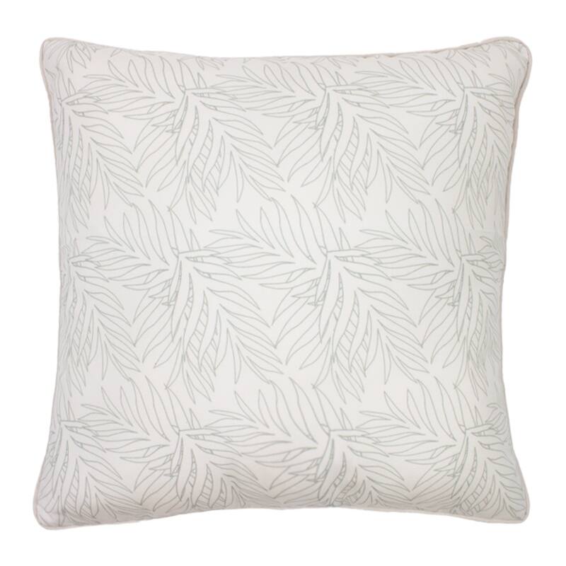 Jiti Outdoor Waterproof Custom Printed Minimal Palm Leaves Decorative Patterned Throw Pillows Cushions for Pool Patio Chair