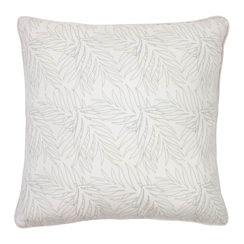 Jiti Outdoor Waterproof Custom Printed Minimal Palm Leaves Decorative Patterned Throw Pillows Cushions for Pool Patio Chair