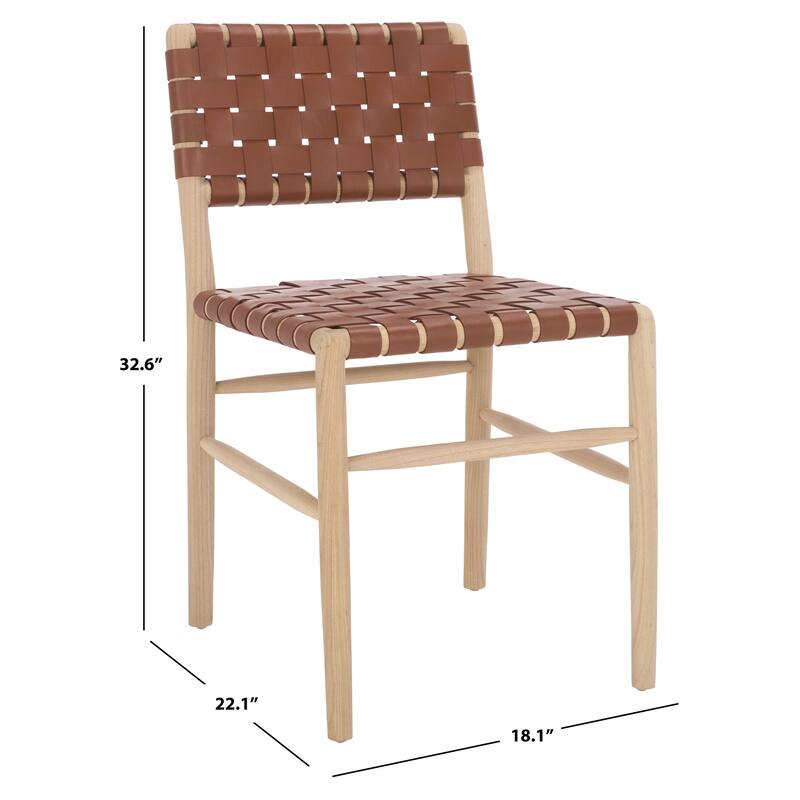 SAFAVIEH Home Kaiber Dining Chair - 18"W x 22"D x 33"H