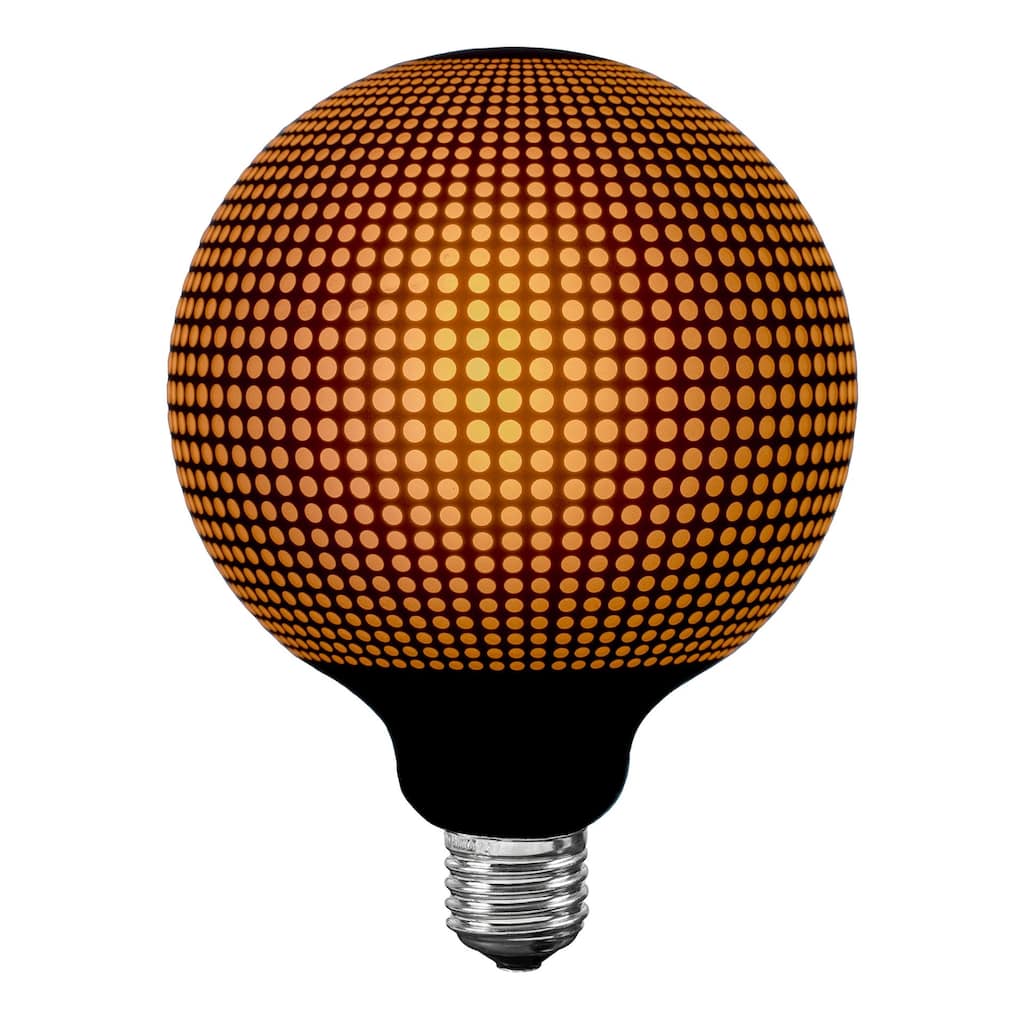 Festive Living G125 Decorative LED Bulb – 1800K Warm Vintage Glow - Art Deco