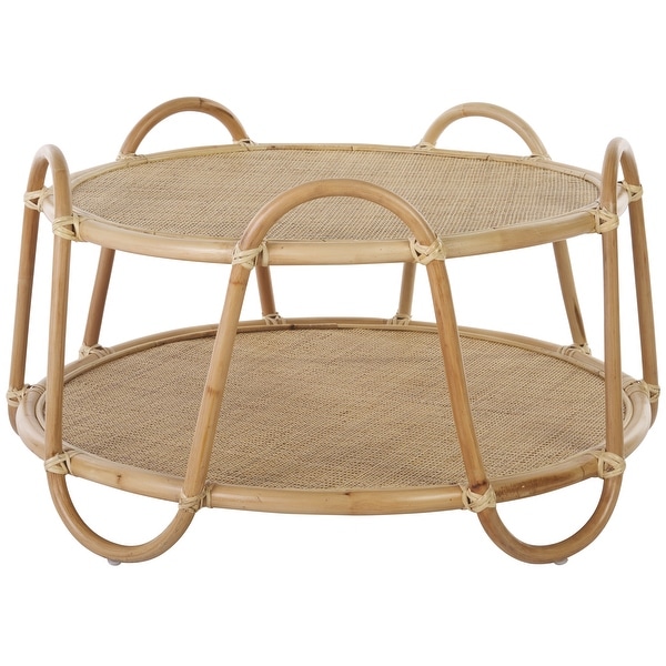 Safavieh Althea Rattan Coffee Table - Thumbnail 4