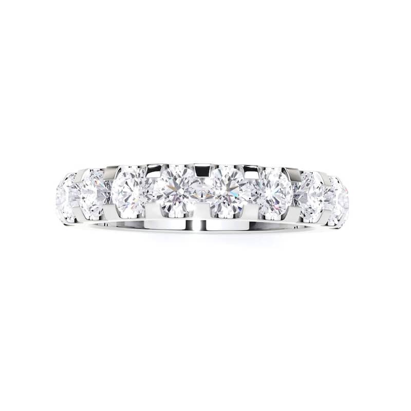 Vault Classics 1.50ct TW Natural Diamond Band (I VS2) - 5 - White