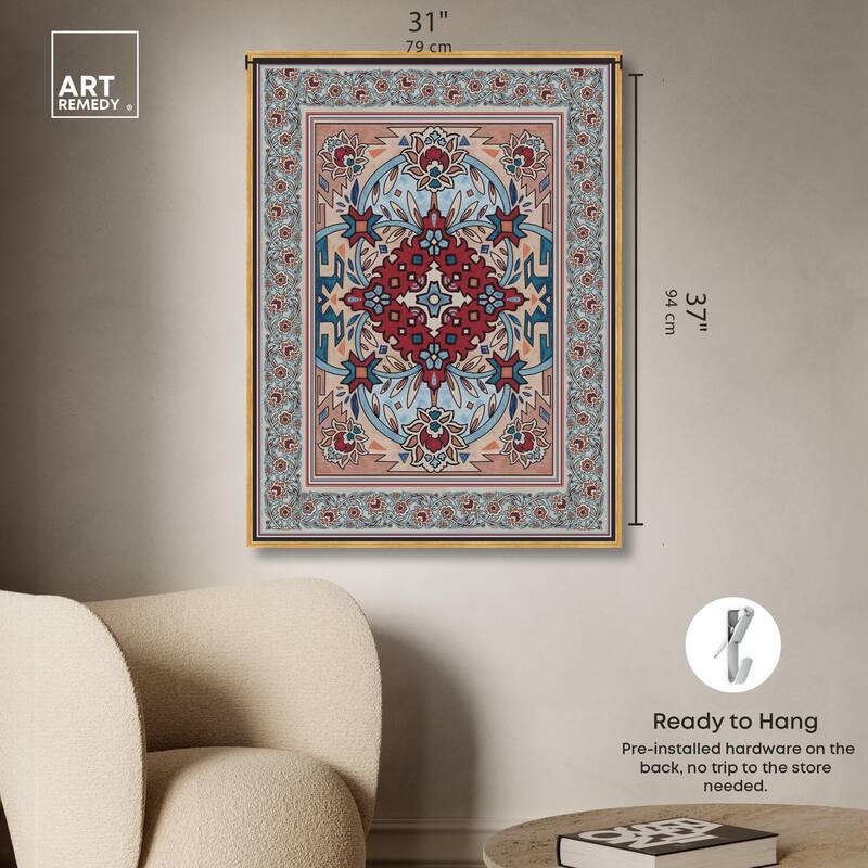 Ornamental bloom Canvas by Art Remedy